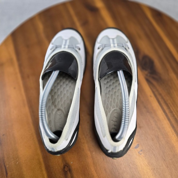 Privo White Leather Slip On Casual Comfort Balletcore Flats Shoes 7.5 M - Picture 11 of 15